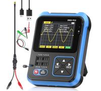 DSO-TC3 - Osciloscopio digital 3 en 1 - Multímetro portátil - Probador de transistores - Generador de señal - Ancho de banda 500 kHz - Probador de resistencia LCR - Probador de resistencia LCR - Con