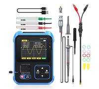 DSO TC3 Osciloscopio Digital Probador de Transistores Medidor Kit de Osciloscopio Portátil 3 en 1 Multímetro en Miniatura Probador de Resistencia de Capacitancia de