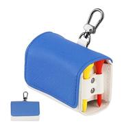 DSOPV Bolsa de pelota de golf, bolsa portátil y de gran capacidad para pelotas de golf, se puede colgar en la cintura al aire libre magnético picos de golf bolsa accesorios bolsa de pelota (A)