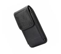 DSOUWEH Bolsas de Cintura prácticas y prácticas para Caminar y Hacer Senderismo, Regalos, cinturón con Clip para teléfono, riñonera, Bolsa para teléfono Inteligente, Negro, 4.7-5.3 Pulgadas