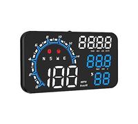 DSOUWEH Car Head Up Display Reemplazo Multifuncional Pantalla Digital de 5.5 Pulgadas Interior Automotriz Vehículo Velocímetro Accesorios