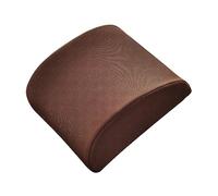 DSOUWEH Mejorado con núcleo interior de algodón con memoria - Cojín para la cintura Cojín para silla de comedor Cojín para la cintura de algodón de felpa, café de malla