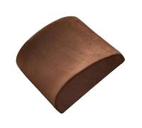 DSOUWEH Mejorado con núcleo interior de algodón con memoria - Cojín para la cintura Cojín para silla de comedor Cojín para la cintura de algodón de felpa, Ante Marrón