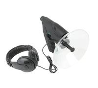 DSOUWEH Micrófono direccional de Antena parabólica, fácil de Escuchar a Larga Distancia, Hecho con micrófono parabólico Monocular ABS