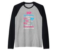 DSP Atención a Personas sin expectativas Enfermería Semana de Enfermería Camiseta Manga Raglan