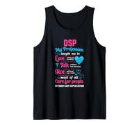 DSP Atención a Personas sin expectativas Enfermería Semana de Enfermería Camiseta sin Mangas