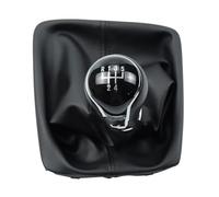 DSPOLIMV Compatible con Seat para Leon III 3 para MK3 2012 2013 2014 2015 2016 2017, Pomo De 5 6 Velocidades Adaptador Palanca De Cambios Automática Cambio Palanca Perilla(5-Speed)