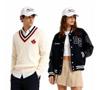 Dsquared2 Babes Heart 1964 Gorra Deportiva Canvas Blanca, Ajustable