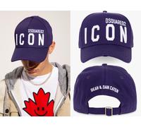 Dsquared2 Be Icon Gorra Nueva Bnwt