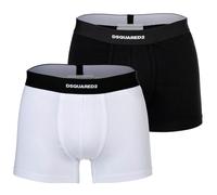 DSQUARED2 Calzoncillo boxer negro / blanco L negro / blanco