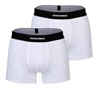 DSQUARED2 Calzoncillos Hombre, 2er Paquete - Twin Bañador, Algodón Stretch, Log