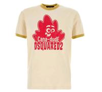 DSquared2 Camiseta Canadude Diseño Logotipo para Hombre (SY3938)