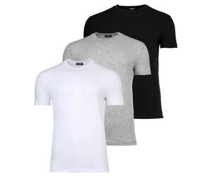 DSQUARED2 Camiseta gris / negro / blanco XXXL gris / negro / blanco