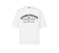 DSQUARED2 Camiseta Loose Fit blanco | XL
