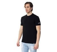 DSQUARED2 camiseta negra logo blanco, Negro , XXL