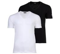 DSQUARED2 Camisetas de Hombre, 2er Paquete - Twin Cuello V, Pico