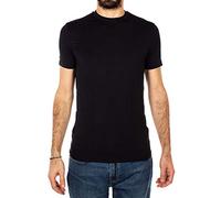 DSQUARED2 Camisetas De Hombre De Cuello Redondo Modal De 2 Paquetes, Negro X-Grande