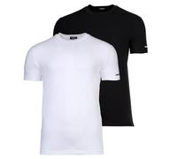 DSQUARED2 Camisetas Para Hombre, Pack De 2, Cuello Redondo, TWIN-PACK