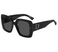 DSQUARED2 D2 0063/S Gafas, Black Dark Ruthenium, 53 para Mujer
