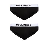Dsquared2 - Elegante Conjunto de Slips Bi-Pack - Underwear - Hombre - Negro - S -