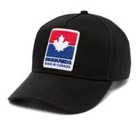 Dsquared2 Gorra Baseball Icon Leaf Retro Basecap Gorra Unisex Negro