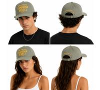 Dsquared2 Gorra Baseballcap Canadian Rebels, Khaki, Lazo Ajustable, Unisex