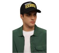 Dsquared2 Gorra de Béisbol Creepy Cabine Logo Unisex Negra Ajustable