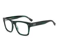 Dsquared2 Hombre D2 0037 6AK Monturas ópticas Acetato Verde Cuadrada