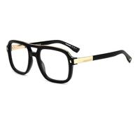 Dsquared2 Hombre D2 0087 2M2 Monturas ópticas Plástico Oro / Negro Cuadrada