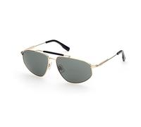 Dsquared2 Hombre DQ0354 30N Gafas de sol outlet Metal Oro Verde Geométrico Normal