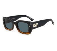 Dsquared2 Hombre Dsquared2 D2 0061/S EX4/KU Gafas de sol Acetato Marrón Azul Geométrico