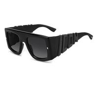 DSQUARED2 ICON 0024/S 807/9O BLACK Sunglasses Man Standard, Standard, 54, 807/9o Black, 52