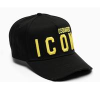 Dsquared2 Icon Gorra Baseball Gorra de Béisbol Kappe Sombrero Negro Nueva