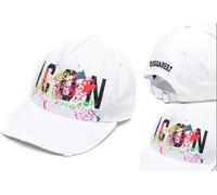 Dsquared2 Icon Splash Cap Gorra De Béisbol Con Salpicaduras De Pintura