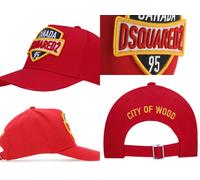 Dsquared2 Iconic Ciudad De Madera Canadá Gorra Cap Kappe Basebalkappe Hat Hut