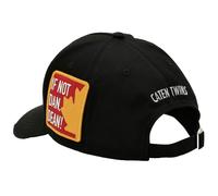 Dsquared2 MADE WITH LOVE Gorra Baseball Cap Lona Negro Ajustable Nuevo 2021