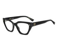 Dsquared2 Mujer Dsquared2 D2 0117 807 Monturas ópticas Acetato Negro Cat Eye