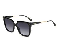Dsquared2 Mujer Dsquared2 D2 0135/S 807/9O Gafas de sol Acetato Negro Gris Cuadrada Sombreado