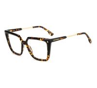 Dsquared2 Mujer Dsquared2 D2 0136 086 Monturas ópticas Acetato la Habana Cuadrada