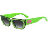 Dsquared2 Mujer ICON 0017/S 6FZ/9O Gafas de sol Acetato Verde Gris Cuadrada Sombreado