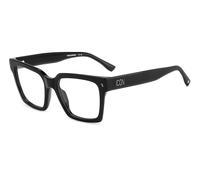 Dsquared2 Mujer ICON 0019 807 Monturas ópticas Acetato Negro Cuadrada