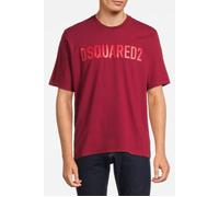 Dsquared2 T-shirt Red Talla: M | Camisetas con Decoración Impresa Outlet | Hombre | Rojo