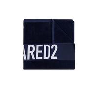 DSQUARED2 Toalla de playa azul para hombre y mujer con logo, turquesa, Talla única
