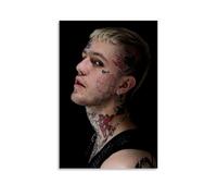 DSSCXYZM Lil Peep - Lienzo decorativo para pared, diseño de bandas legendarias y cantantes pop, 60 x 90 cm, estilo sin marco