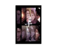 DSSCXYZM Orb On The Movements of The Earth - Póster de anime clásico de acción de anime, arte de pared, pintura decorativa para dormitorio, póster de 30 x 45 cm, estilo sin marco