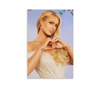 DSSCXYZM Paris Hilton - Póster decorativo de bandas legendarias y cantantes pop para pared, pintura decorativa para dormitorio, 20 x 30 cm, estilo sin marco