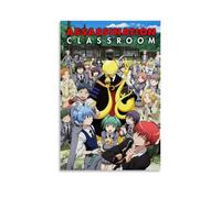 DSSCXYZM Póster de anime clásico de acción de anime de Assassination Classroom para pared, pintura decorativa para dormitorio, 20 x 30 cm, estilo sin marco