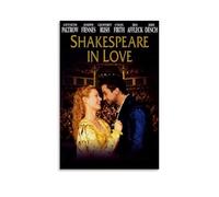 DSSCXYZM Shakespeare in Love - Póster decorativo para pared, diseño de películas y series de televisión, 24 x 36 pulgadas, estilo sin marco