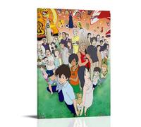DSSCXYZM Summer Wars - Póster de anime clásico de acción de anime para pared, pintura decorativa para dormitorio, 60 x 90 cm, estilo marco