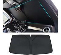 DSSDSS Parasol de Coche Delantero para Parabrisas Coche, para Mercedes Benz GLC Coupe, SUV 2016-2024 Parasol Plegable Protección Completa Bloquea Los UV Aislamiento